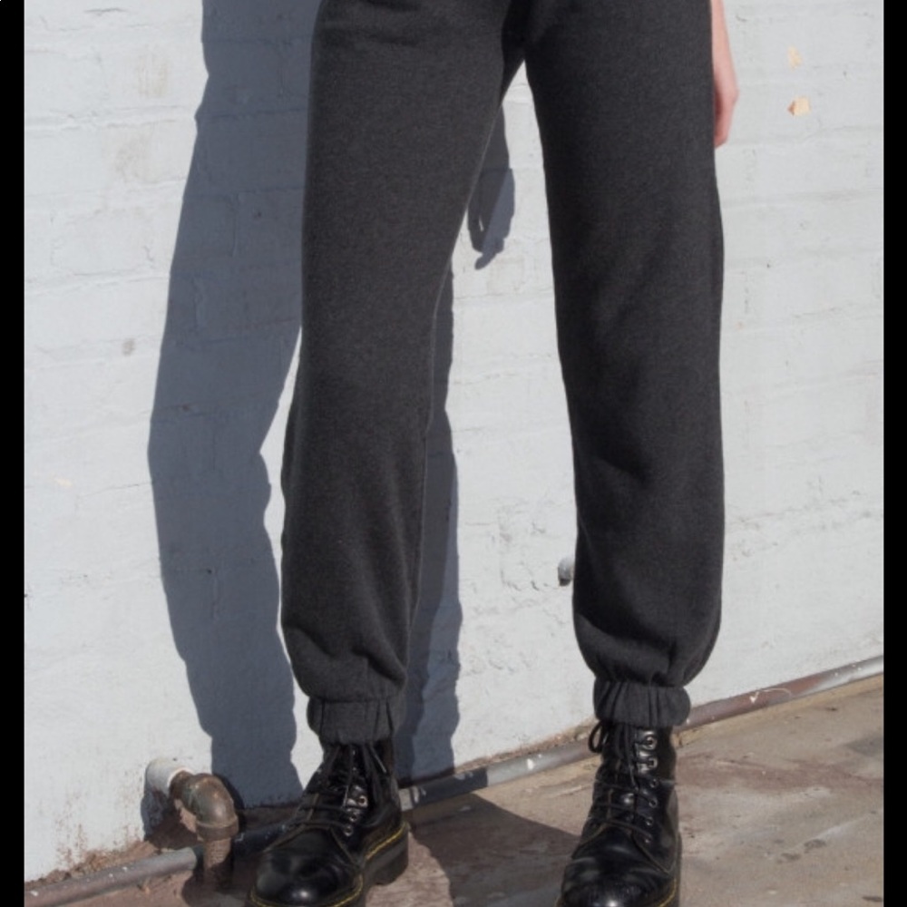 Brandy Melville Rosa sweatpants dark grey - Picture 2 of 4